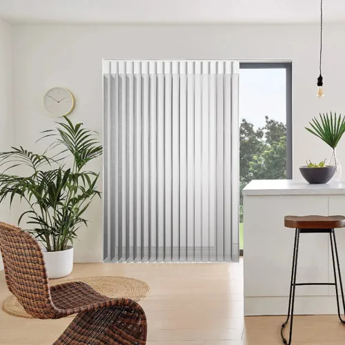 Bella Contrasting Grey Allusion Blind | Blinds.Online