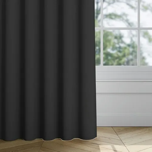 Esther Ebony Curtains | Blinds.Online