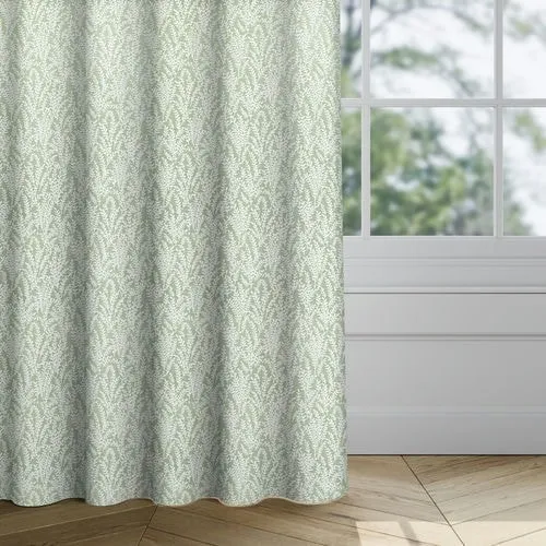 Flourish Pistachio Curtains | Blinds.Online