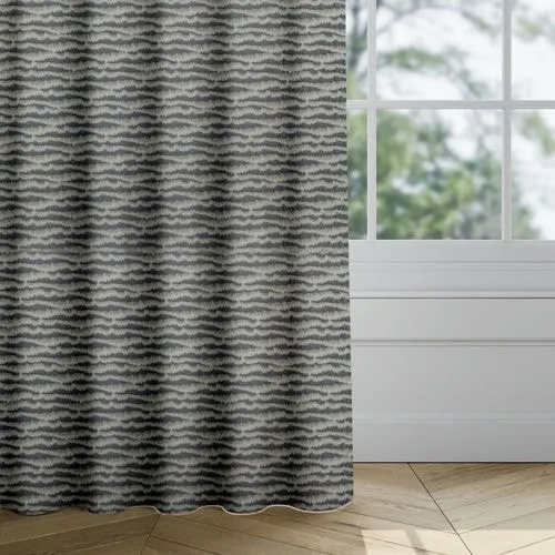 Jolene Slate Curtains | Blinds.Online