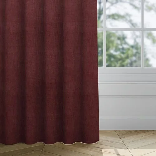 Kara Cranberry Curtains | Blinds.Online