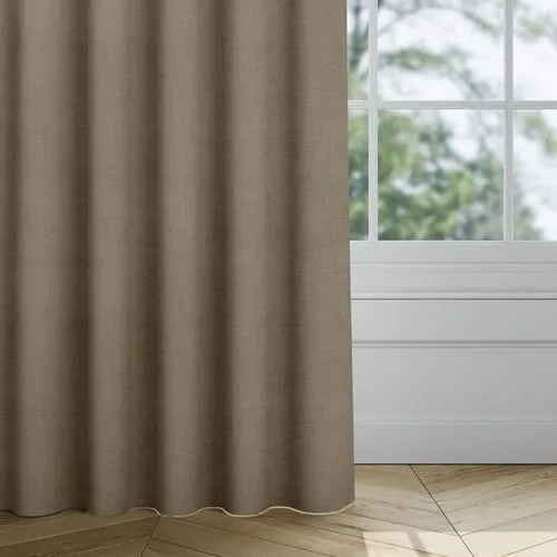 Kara Hessian Curtains | Blinds.Online