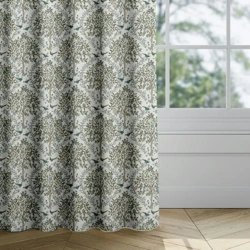 Kerensa Teal Curtains | Blinds.Online