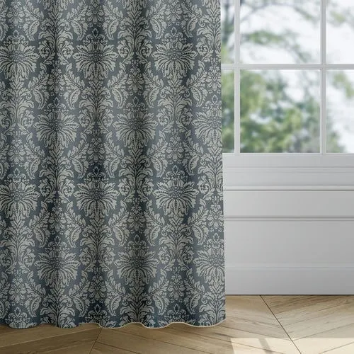 Lilah Graphite Curtains | Blinds.Online