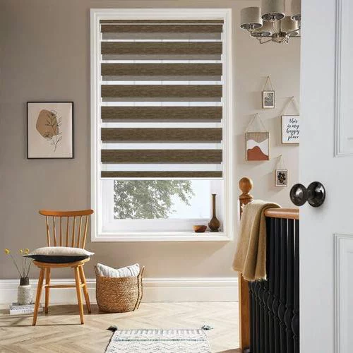 Coronari Oak Day and Night Blind | Blinds.Online