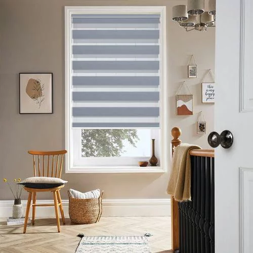 DellaScala Silver Day and Night Blind | Blinds.Online