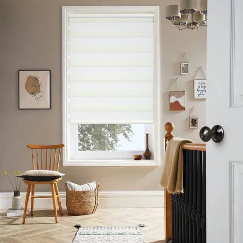 Giubbonari Warm White Day and Night Blind | Blinds.Online