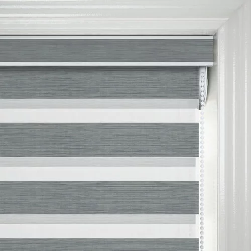 Verdi Slate Grey Day and Night Blind | Blinds.Online