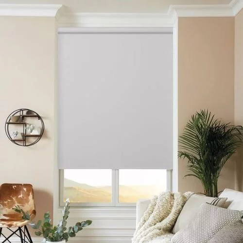 Belen Canvas Electric Roller Blind | Blinds.Online