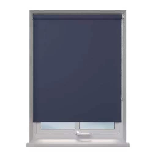 Belen Indigo Electric Roller Blind | Blinds.Online