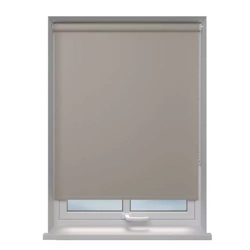 Belen Taupe Electric Roller Blind | Blinds.Online