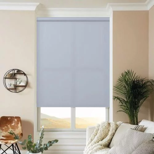 Maren Mineral Electric Roller Blind | Blinds.Online