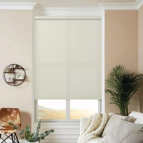 Maren Modesty Electric Roller Blind | Blinds.Online