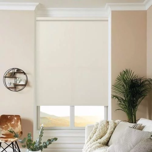 Maren Oyste Electric Roller Blind | Blinds.Online