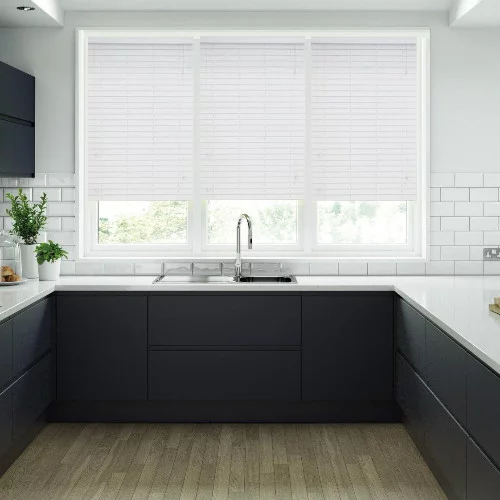 Adah LS 50mm Slat Faux Wood Blind | Blinds.Online