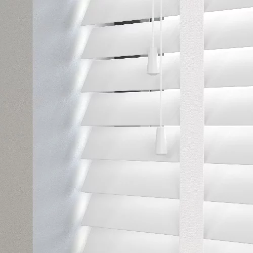 Adah LT 50mm Tape Faux Wood Blind | Blinds.Online