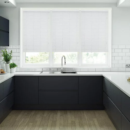 Camellia LS 50mm Slat Faux Wood Blind | Blinds.Online