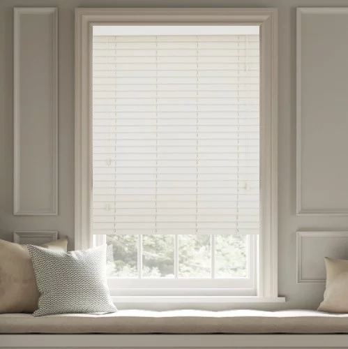 Clover LS 50mm Slat Faux Wood Blind | Blinds.Online