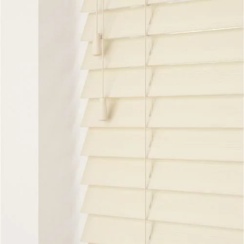 Clover LS 50mm Slat Faux Wood Blind | Blinds.Online