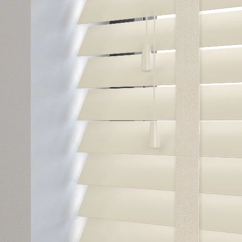 Coraline LT 50mm Tape Faux Wood Blind | Blinds.Online