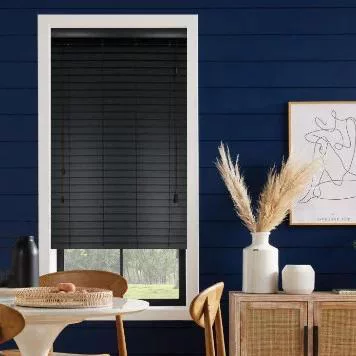 Cyclamen LS 50mm Slat Faux Wood Blind | Blinds.Online