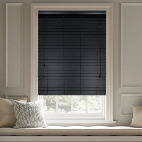 Cyclamen LS 50mm Slat Faux Wood Blind | Blinds.Online