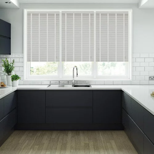 Hadley LT 50mm Tape Faux Wood Blind | Blinds.Online