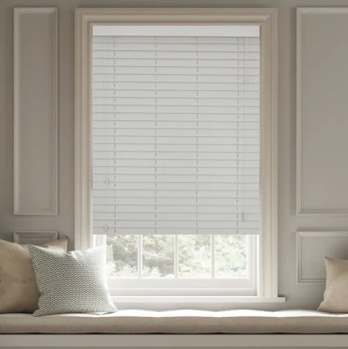 Hadley SS 35mm Slat Faux Wood Blind | Blinds.Online