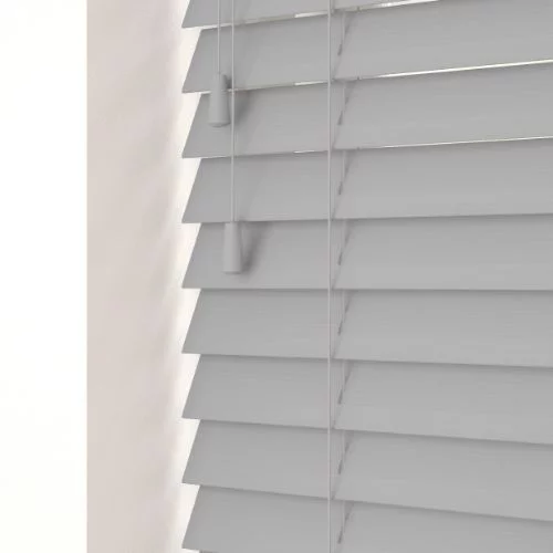 Harlow LS 50mm Slat Faux Wood Blind | Blinds.Online