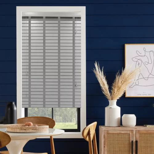 Harlow LT 50mm Tape Faux Wood Blind | Blinds.Online