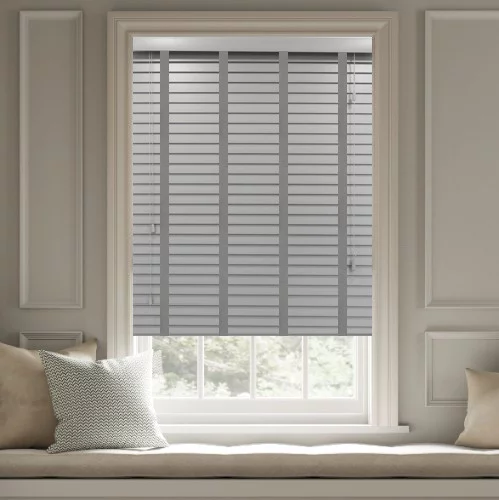 Harlow LT 50mm Tape Faux Wood Blind | Blinds.Online