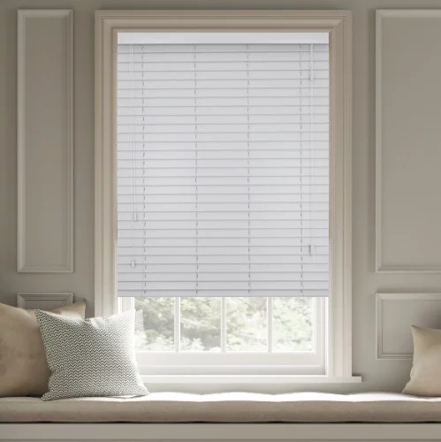 Hazen LS 50mm Slat Faux Wood Blind | Blinds.Online