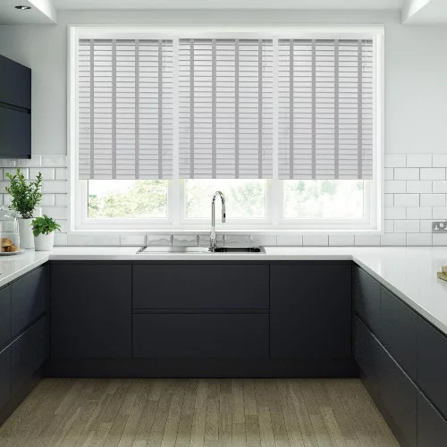 Ora LT 50mm Tape Faux Wood Blind | Blinds.Online