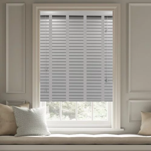 Orianna LT 50mm Tape Faux Wood Blind | Blinds.Online