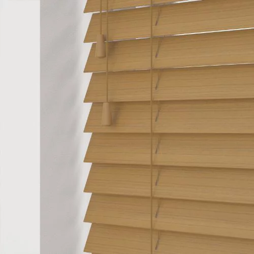 Primrose LS 50mm Slat Faux Wood Blind | Blinds.Online