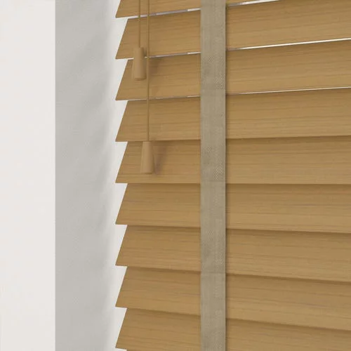 Primrose LT 50mm Tape Faux Wood Blind | Blinds.Online