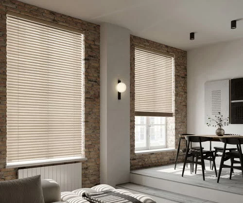 Ramona LS 50mm Slat Faux Wood Blind | Blinds.Online