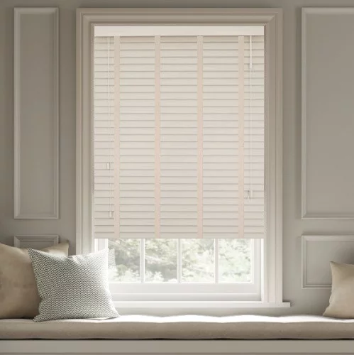 Ramona LT 50mm Tape Faux Wood Blind | Blinds.Online