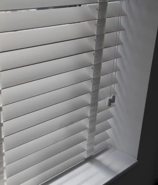 Rosa ST 35mm Tape Faux Wood Blind | Blinds.Online