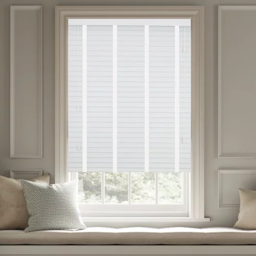 Rowan LT 50mm Tape Faux Wood Blind | Blinds.Online