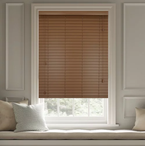 Viola SS 35mm Slat Faux Wood Blind | Blinds.Online