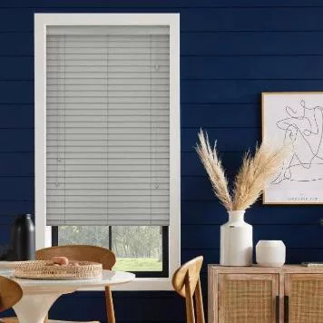 Wood Impressions Urban Grey Faux Wood Blind | Blinds.Online