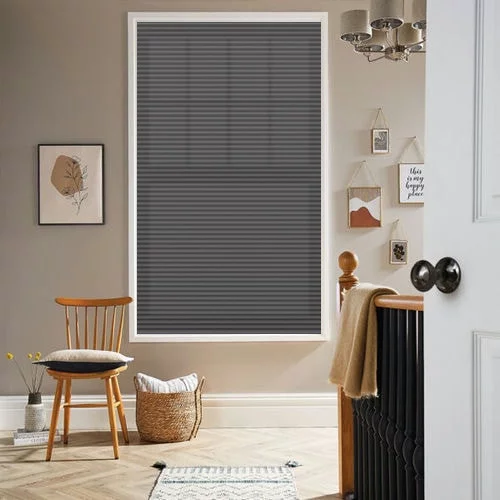 Agustus Anthracite Honey Comb Blind | Blinds.Online