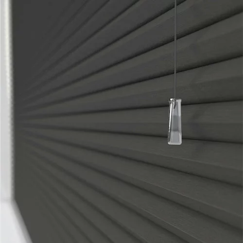 Agustus Anthracite Honey Comb Blind | Blinds.Online