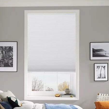 Arcade Blackout White Honey Comb Blind | Blinds.Online