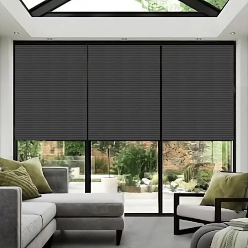 Bridget Anthracite Honey Comb Blind | Blinds.Online