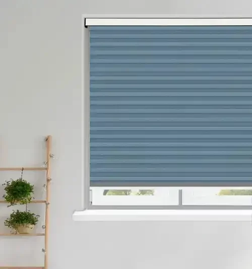 Carolyn Cornflower Blue Honey Comb Blind | Blinds.Online