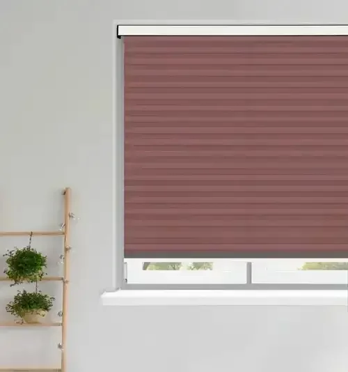 Carolyn Tuscan Red Honey Comb Blind | Blinds.Online