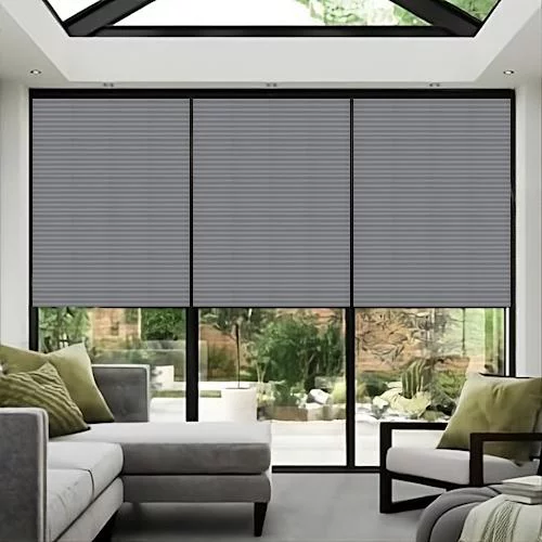 Cary Grey Honey Comb Blind | Blinds.Online