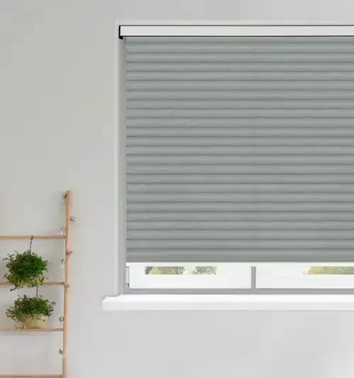 Eleanora Pale Grey Honey Comb Blind | Blinds.Online